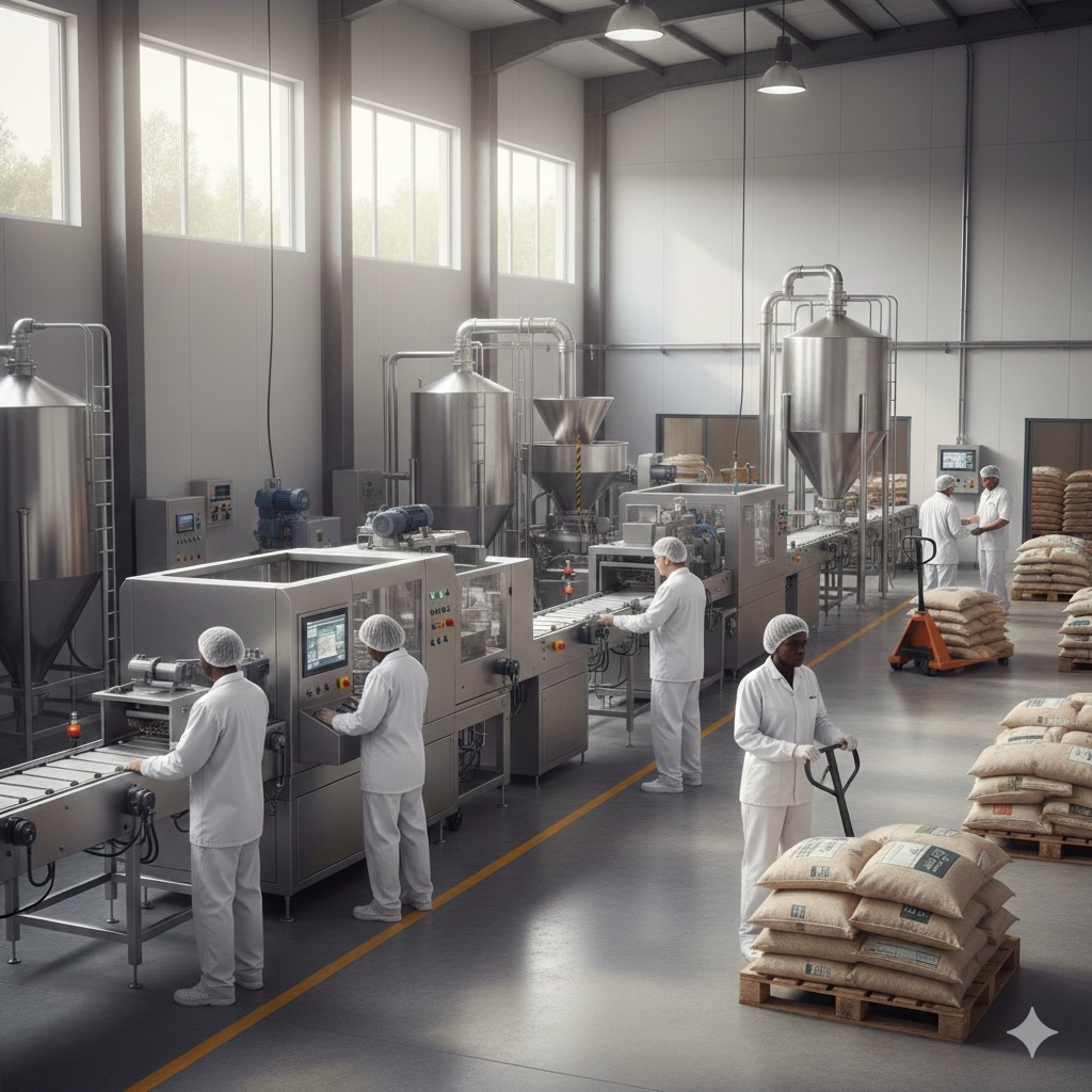 Processing Plant Interior